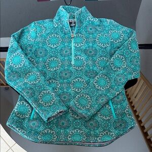 Teal quarter zip. Sherpa Adventure Gear. Ladies Large